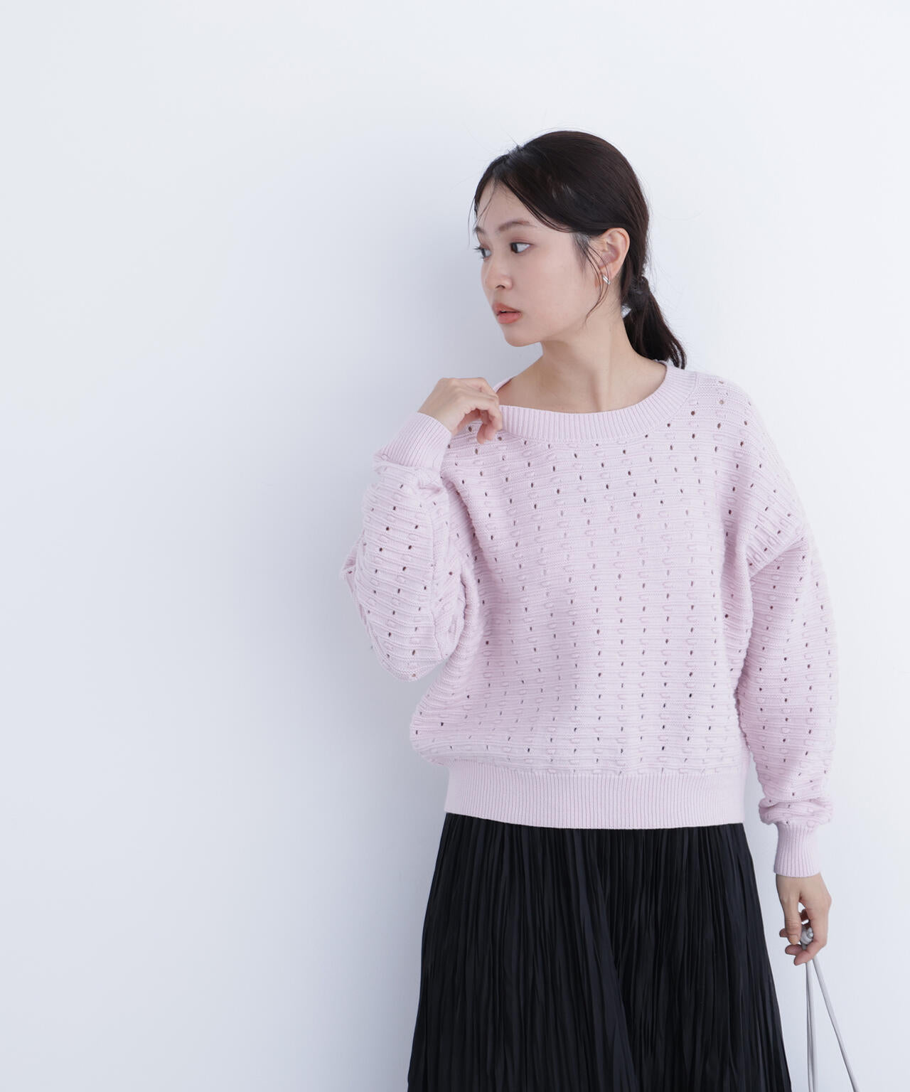 アイレットニットプルオーバー