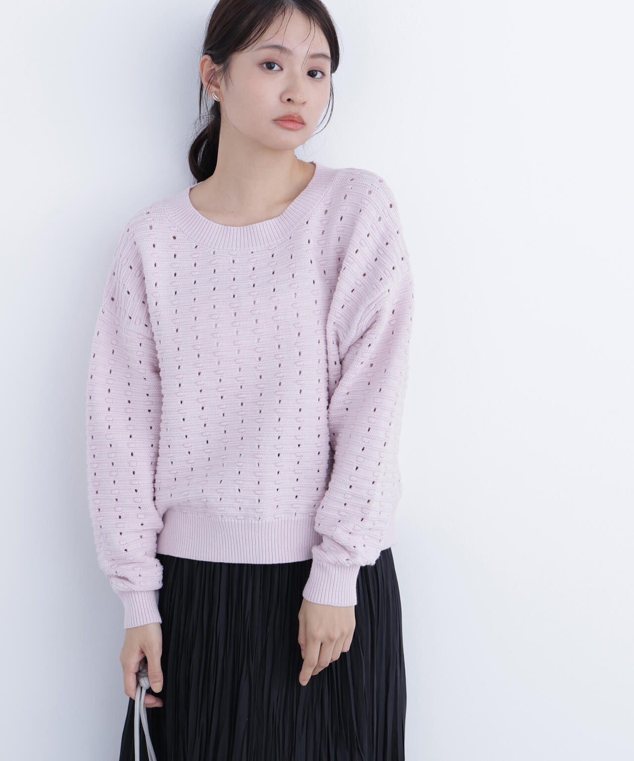 アイレットニットプルオーバー