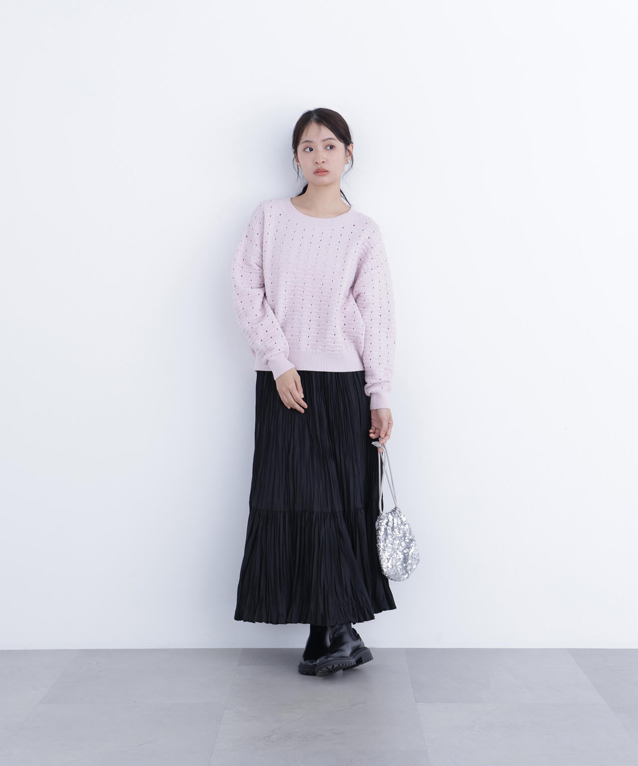 アイレットニットプルオーバー