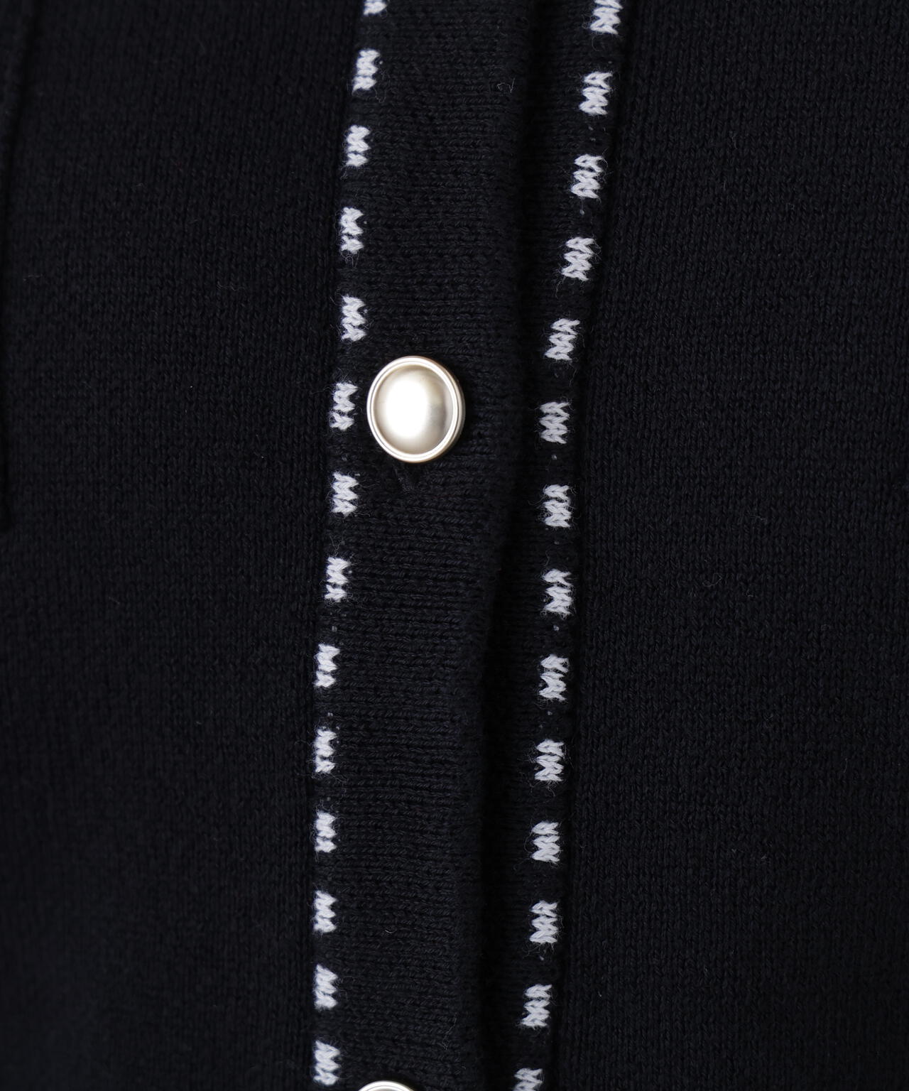 ステッチニットジャケット