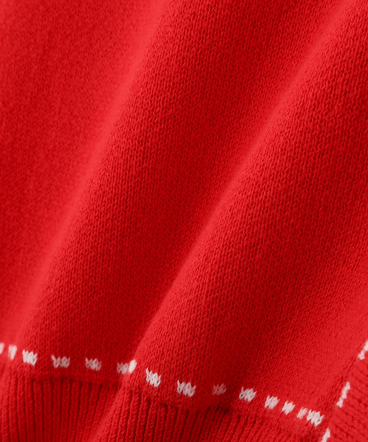 ステッチニットジャケット