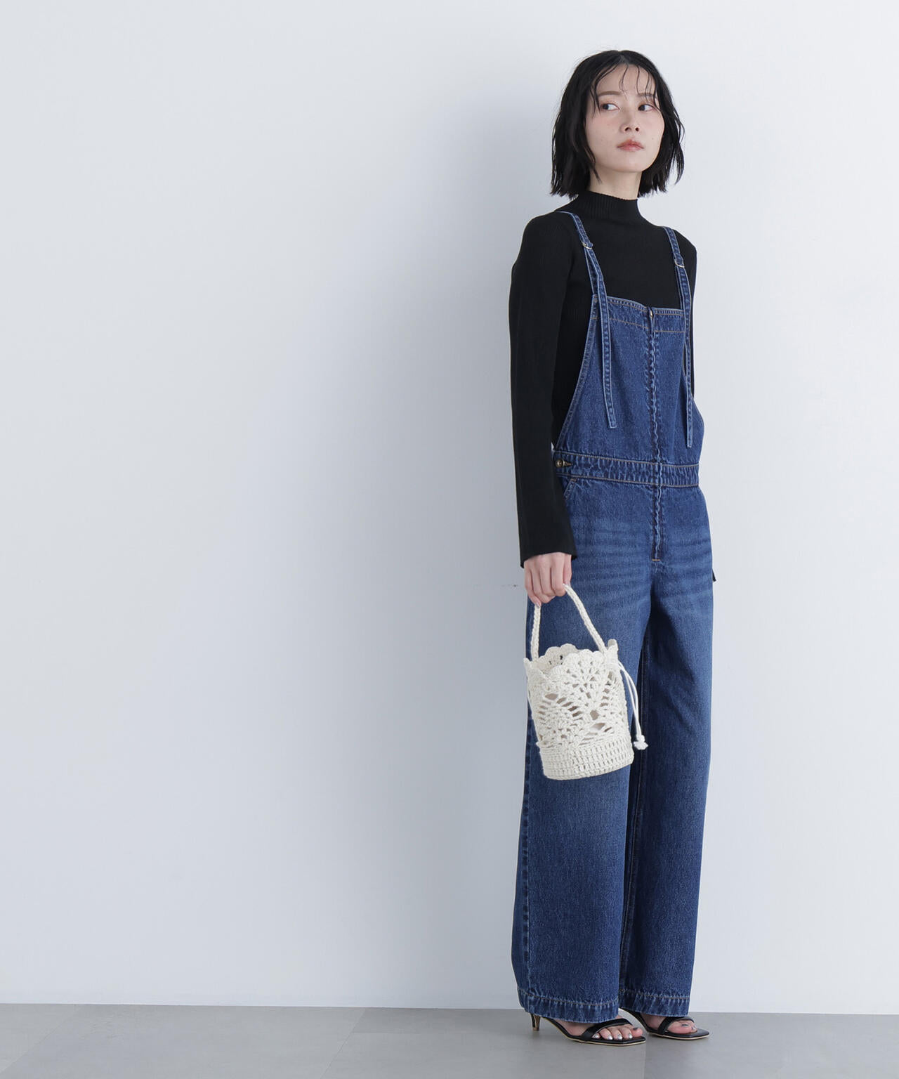 シアーリブニット