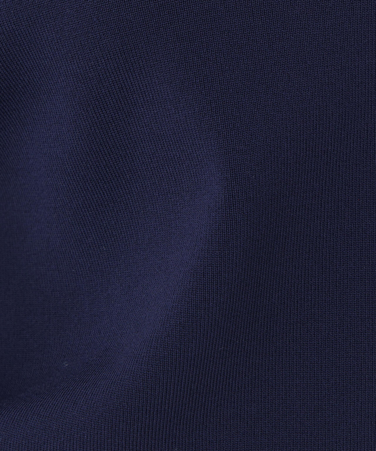 ロゴ刺繍スウェットライクニット