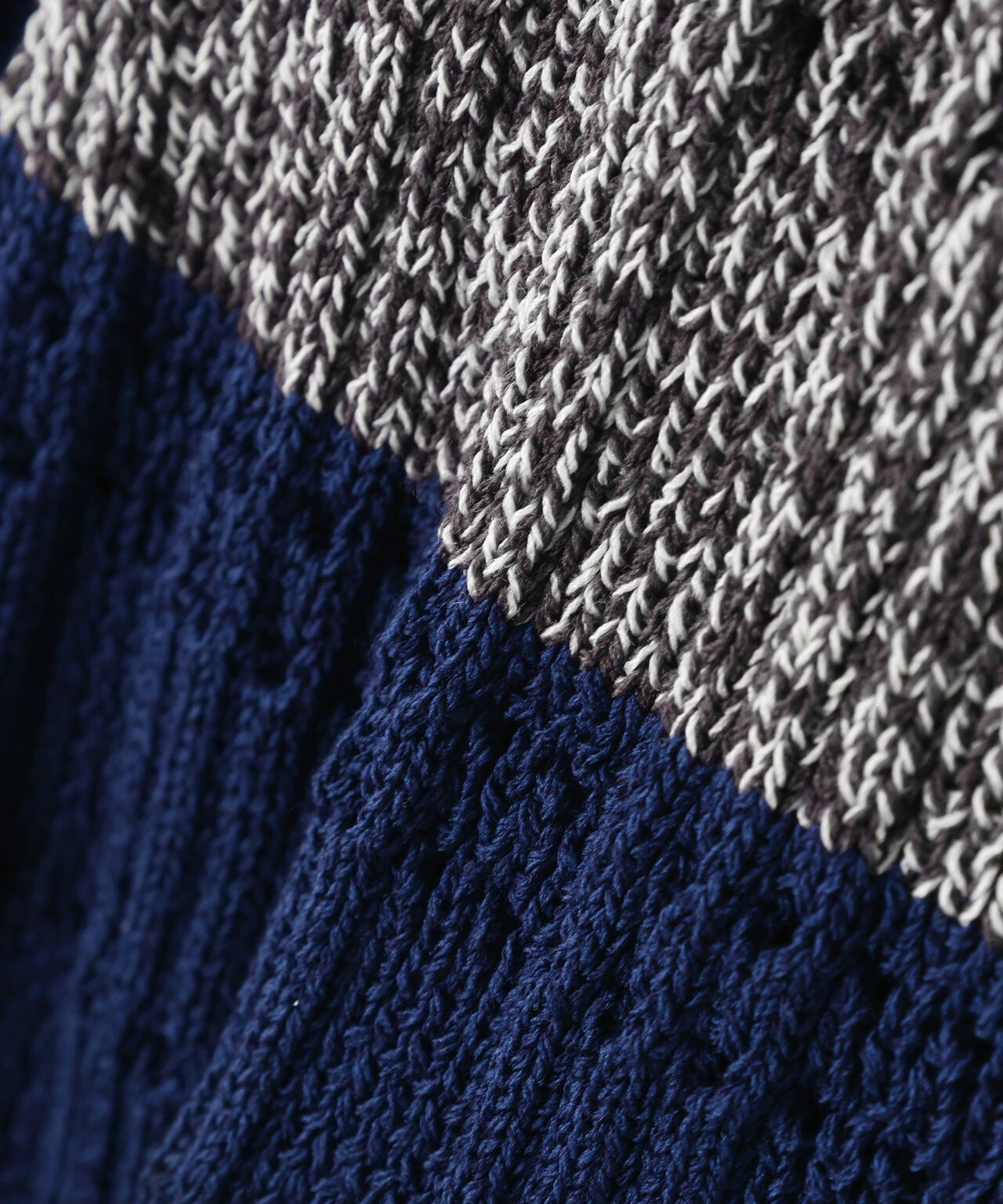 マルチカラーニットカーディガン