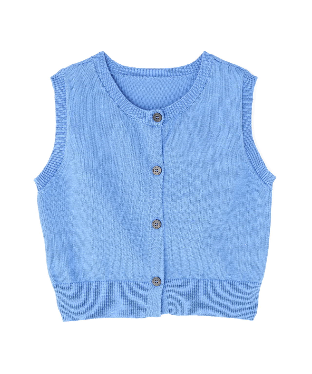 コンパクトニットベスト