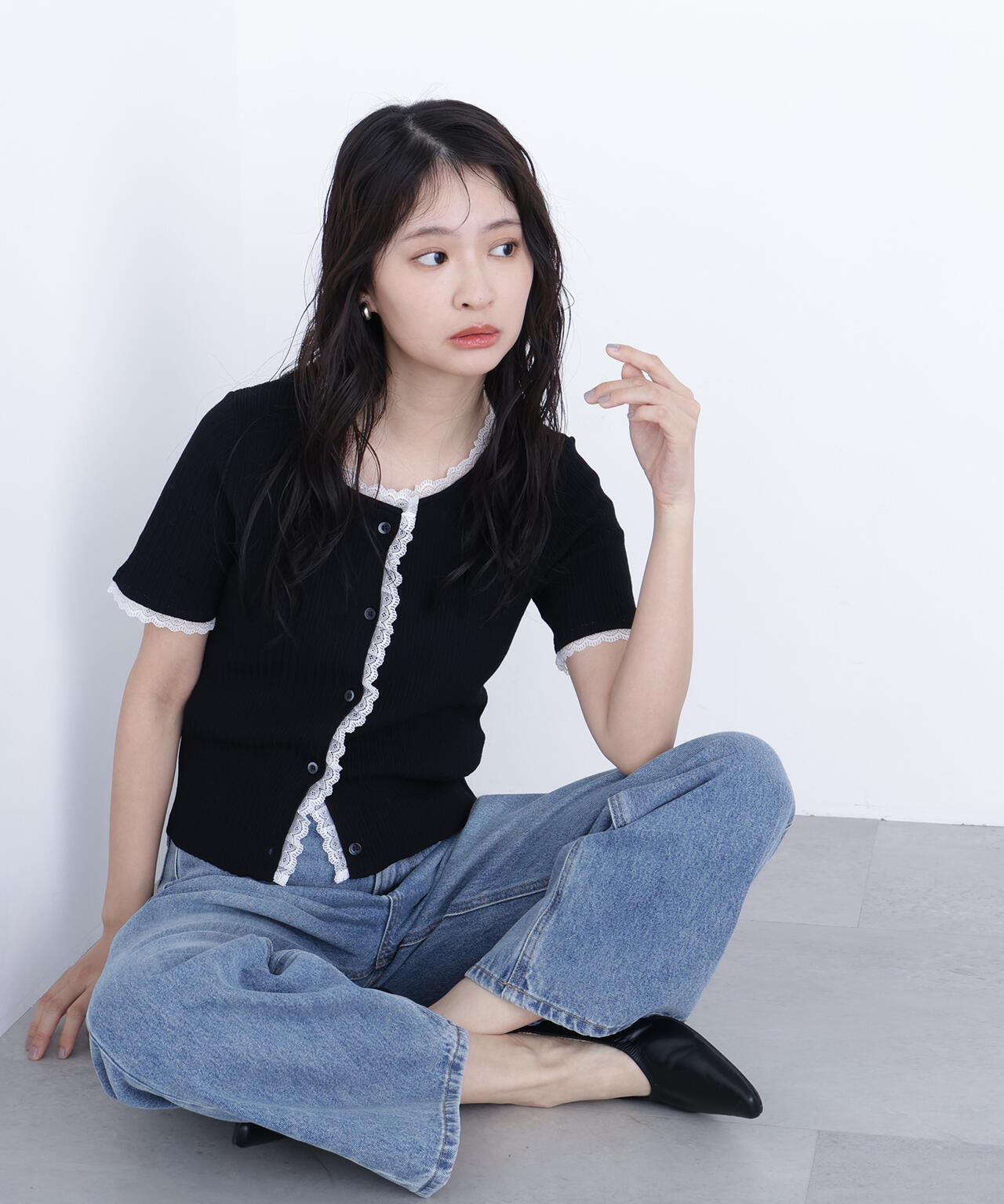165cm 着用サイズ:FR