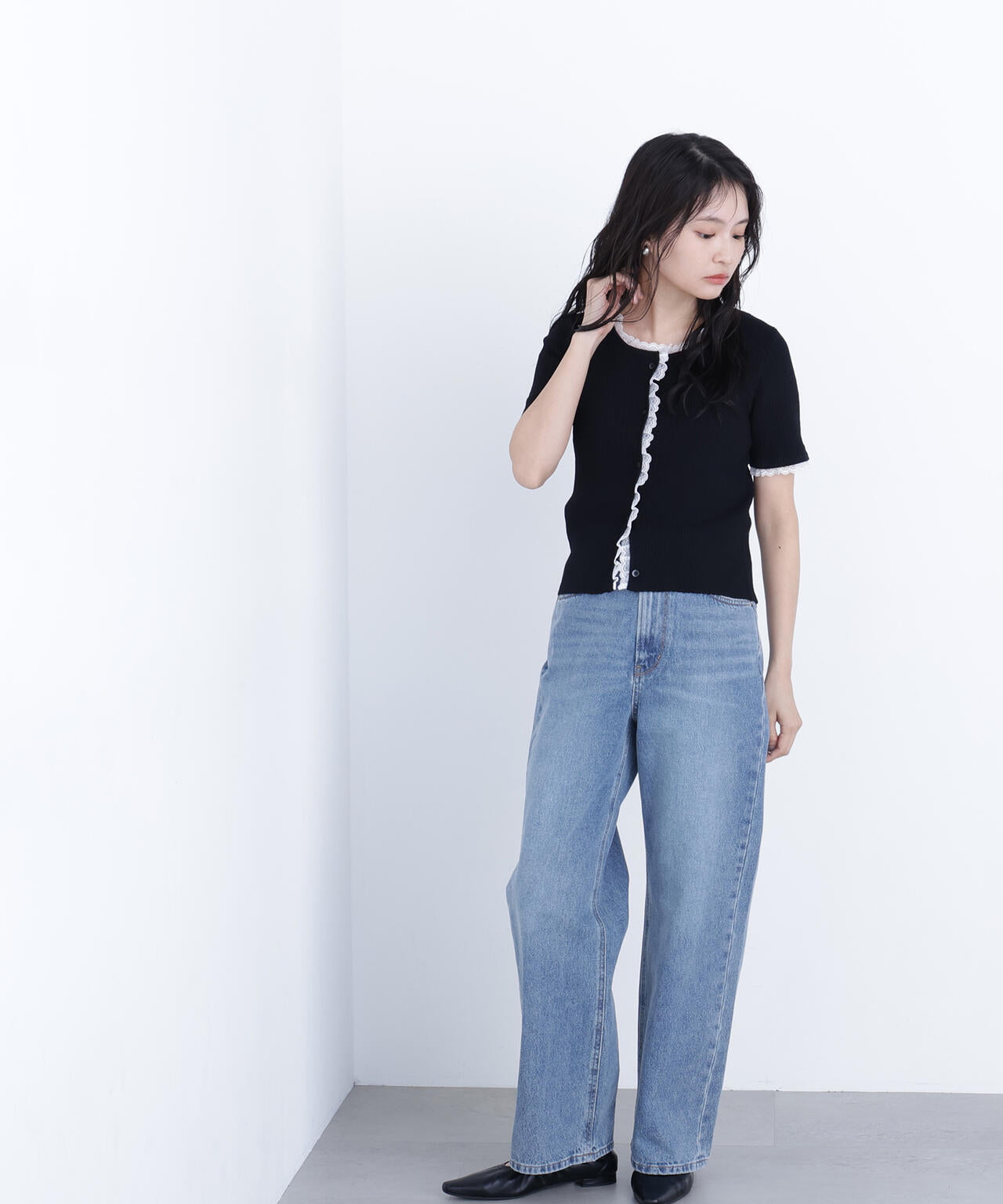 165cm 着用サイズ:FR