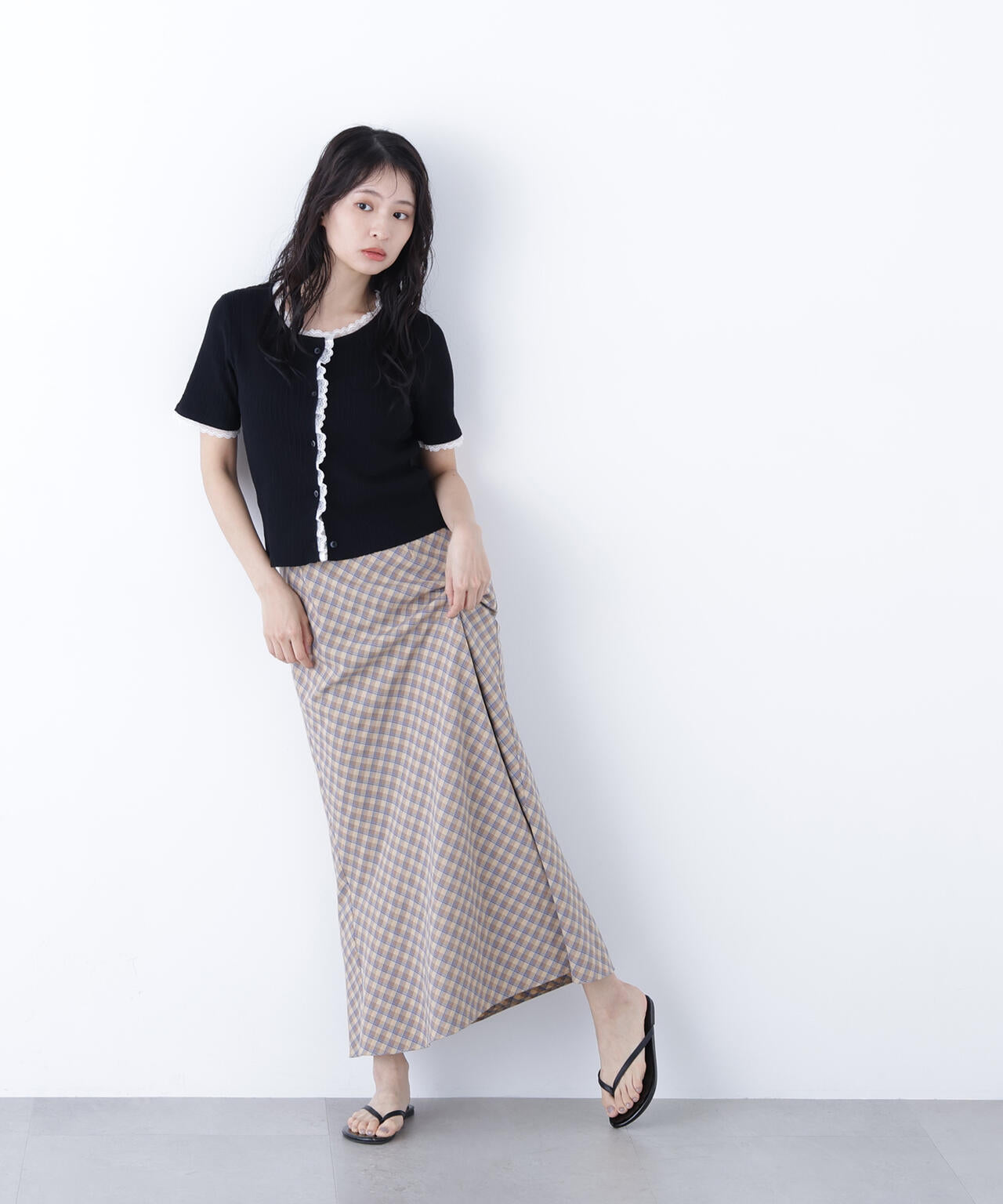 165cm 着用サイズ:FR