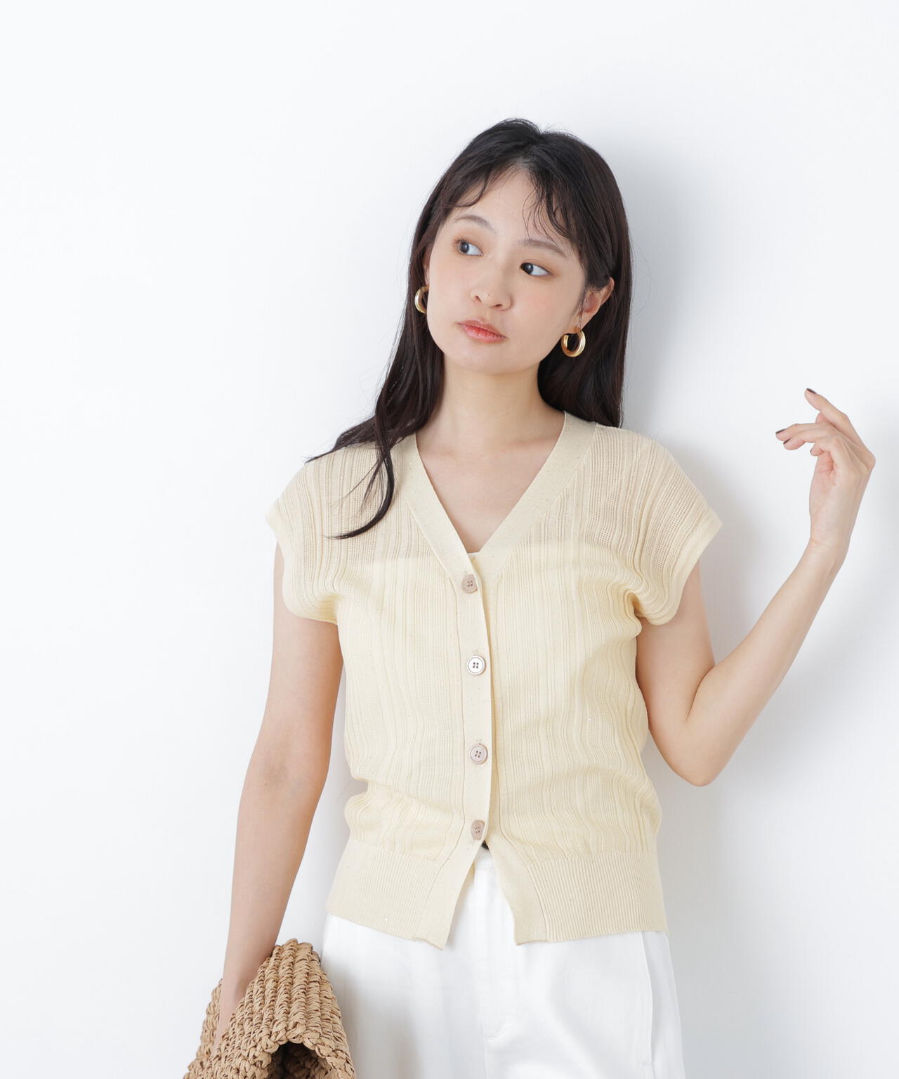 162cm 着用サイズ:FR