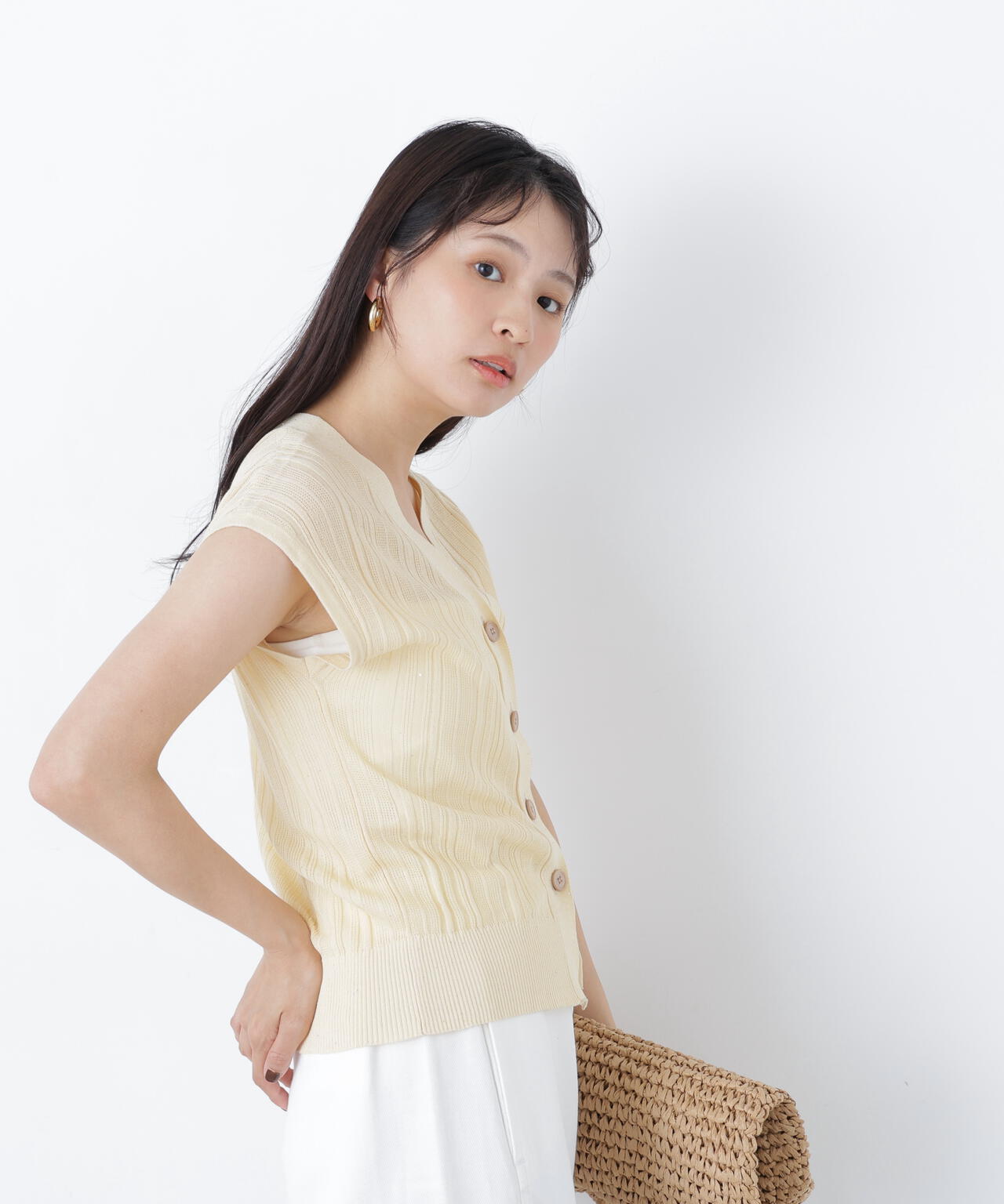 162cm 着用サイズ:FR