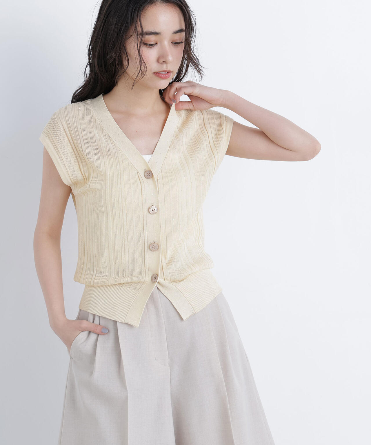 162cm 着用サイズ:FR