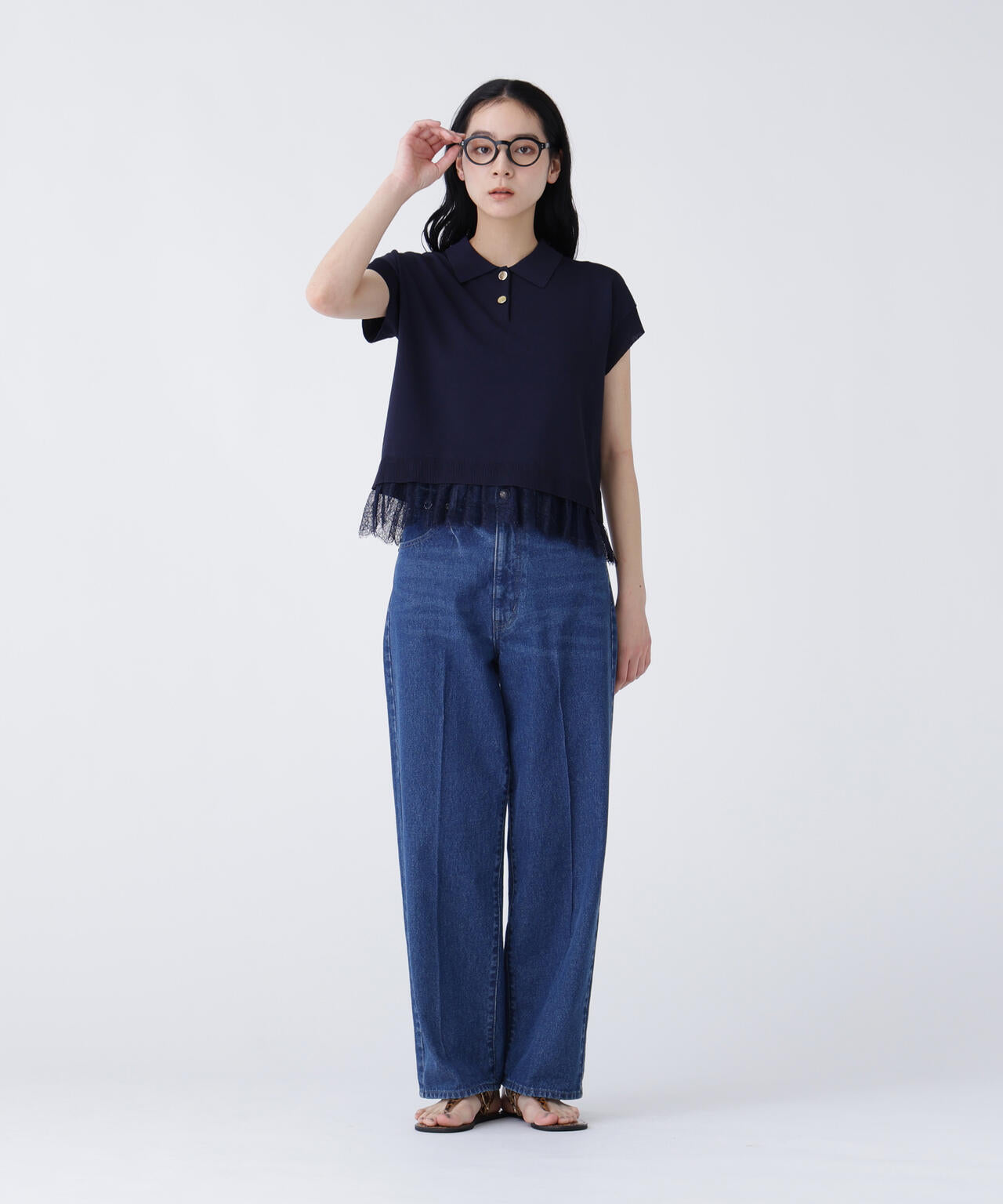 168cm B81cm W60cm H89cm 着用サイズ:FR