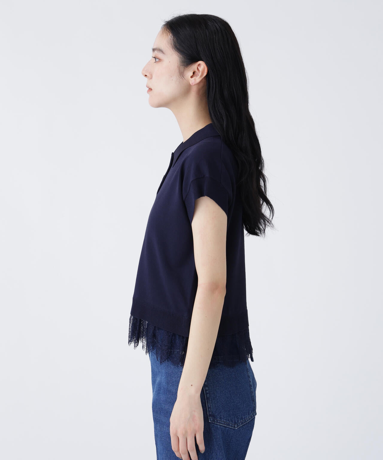 168cm B81cm W60cm H89cm 着用サイズ:FR