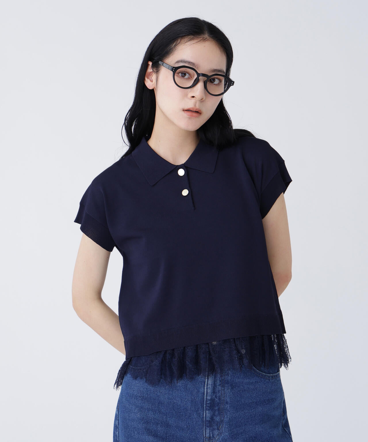 168cm B81cm W60cm H89cm 着用サイズ:FR