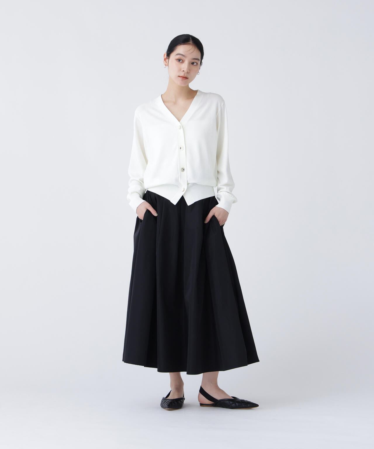 168cm B81cm W60cm H89cm 着用サイズ:FR