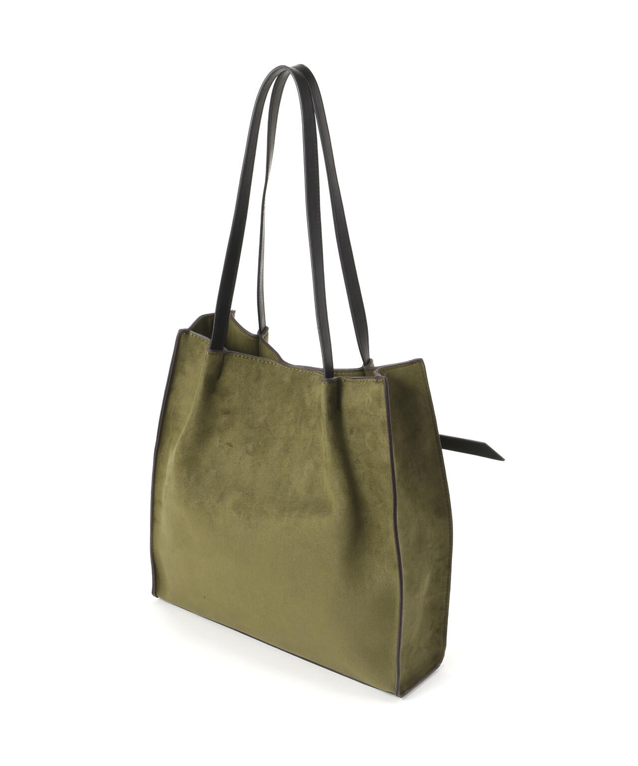 【6/16 ~6/18 2buy10%OFF 対象商品】<Oggi掲載>スウェードタックベルトトートバッグ
