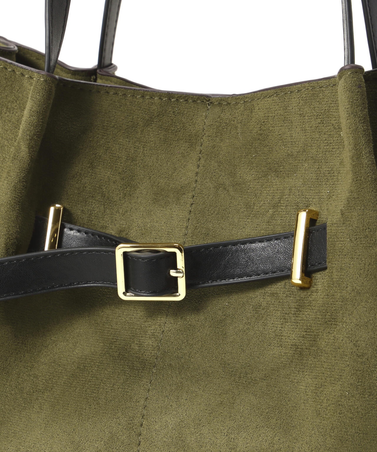 【Oggi5月号掲載】スウェードタックベルトトートバッグ