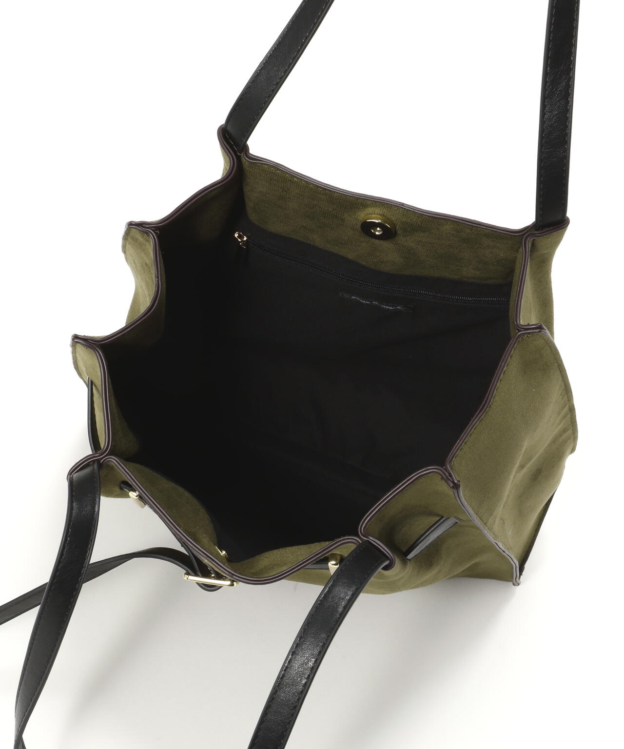 【Oggi5月号掲載】スウェードタックベルトトートバッグ