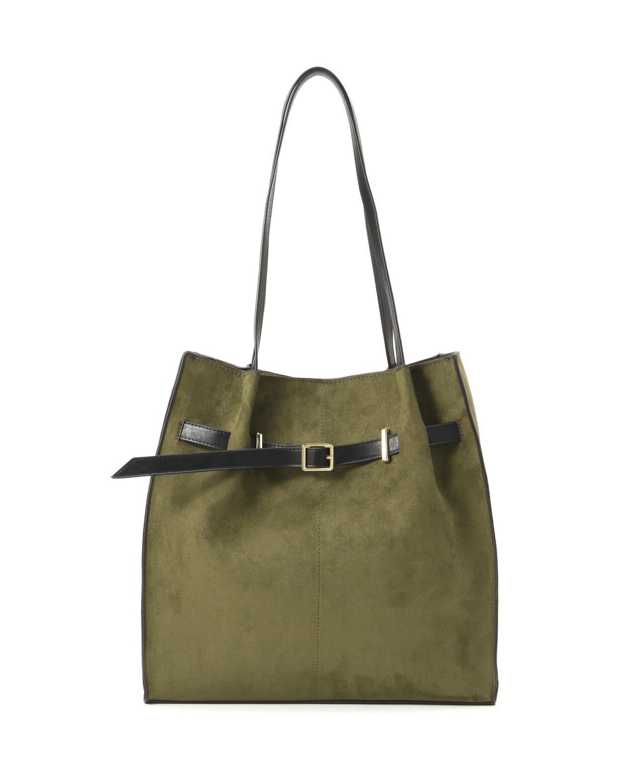 【Oggi5月号掲載】スウェードタックベルトトートバッグ