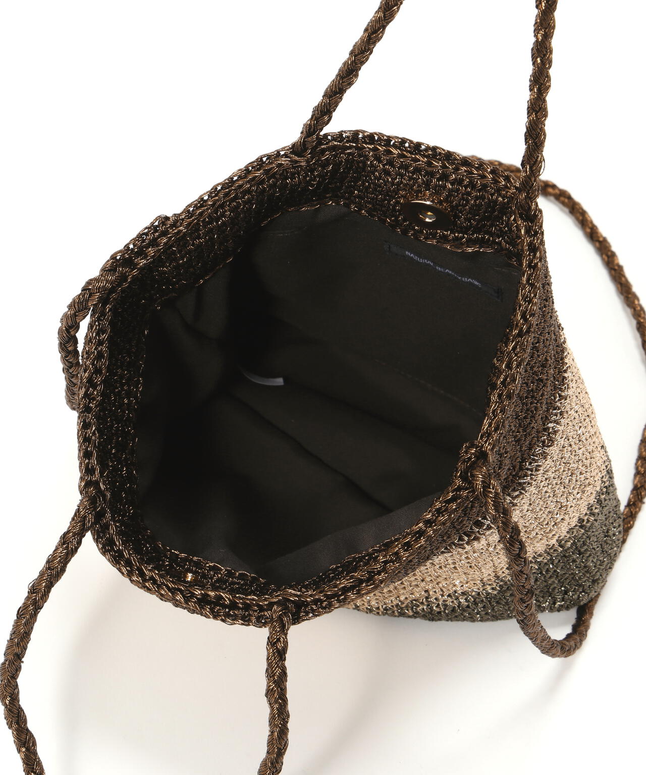 【Oggi.jp掲載】メタリックボーダー2wayバッグ