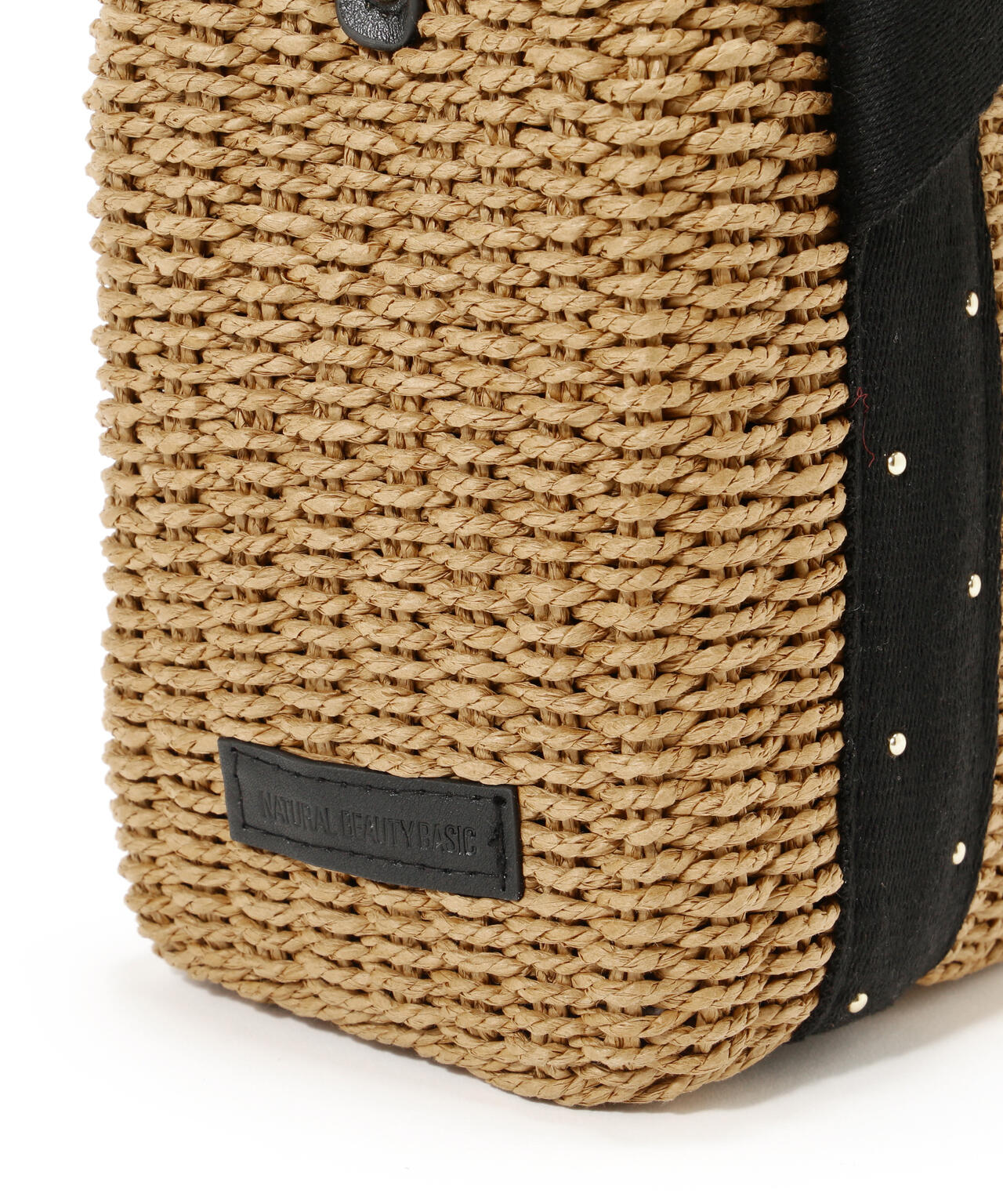 メタルドットペーパーバスケットバッグ