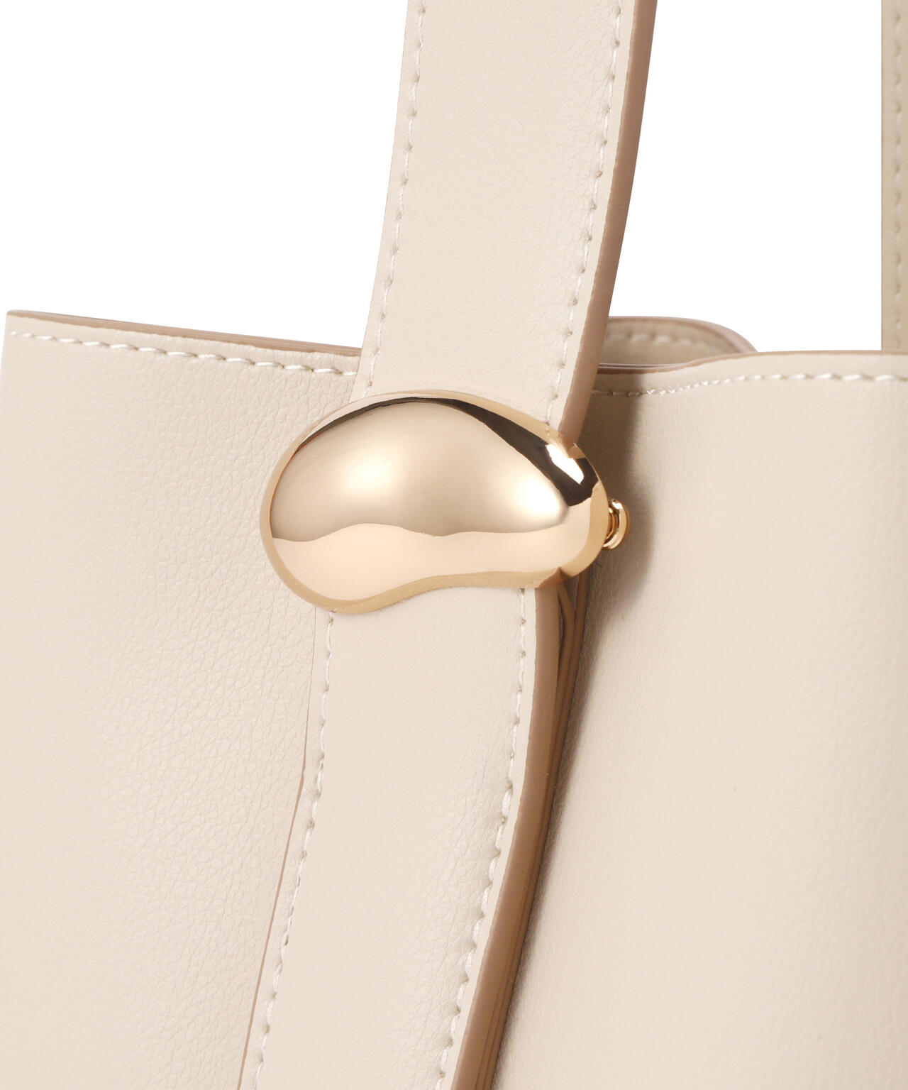 メタルオーナメント2wayバケットバッグ