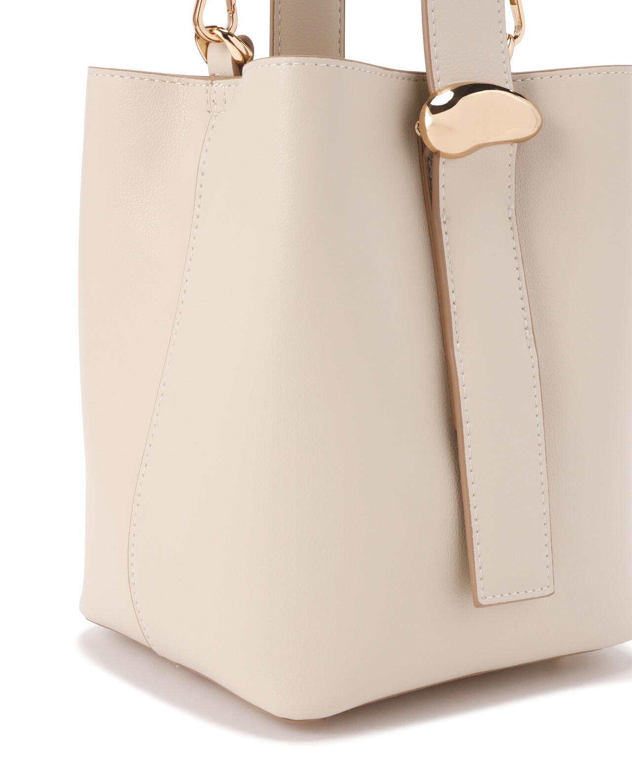 メタルオーナメント2wayバケットバッグ