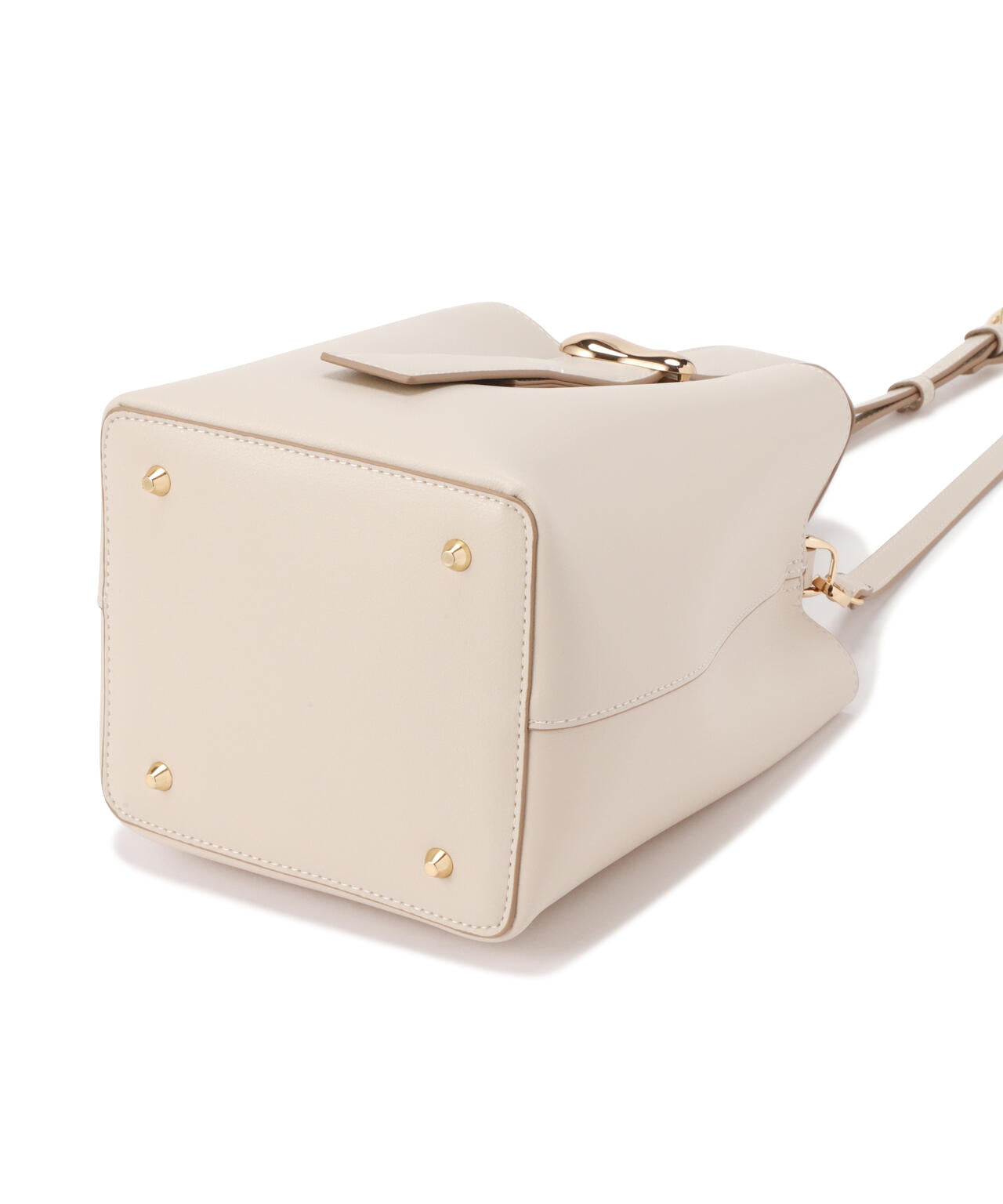 メタルオーナメント2wayバケットバッグ