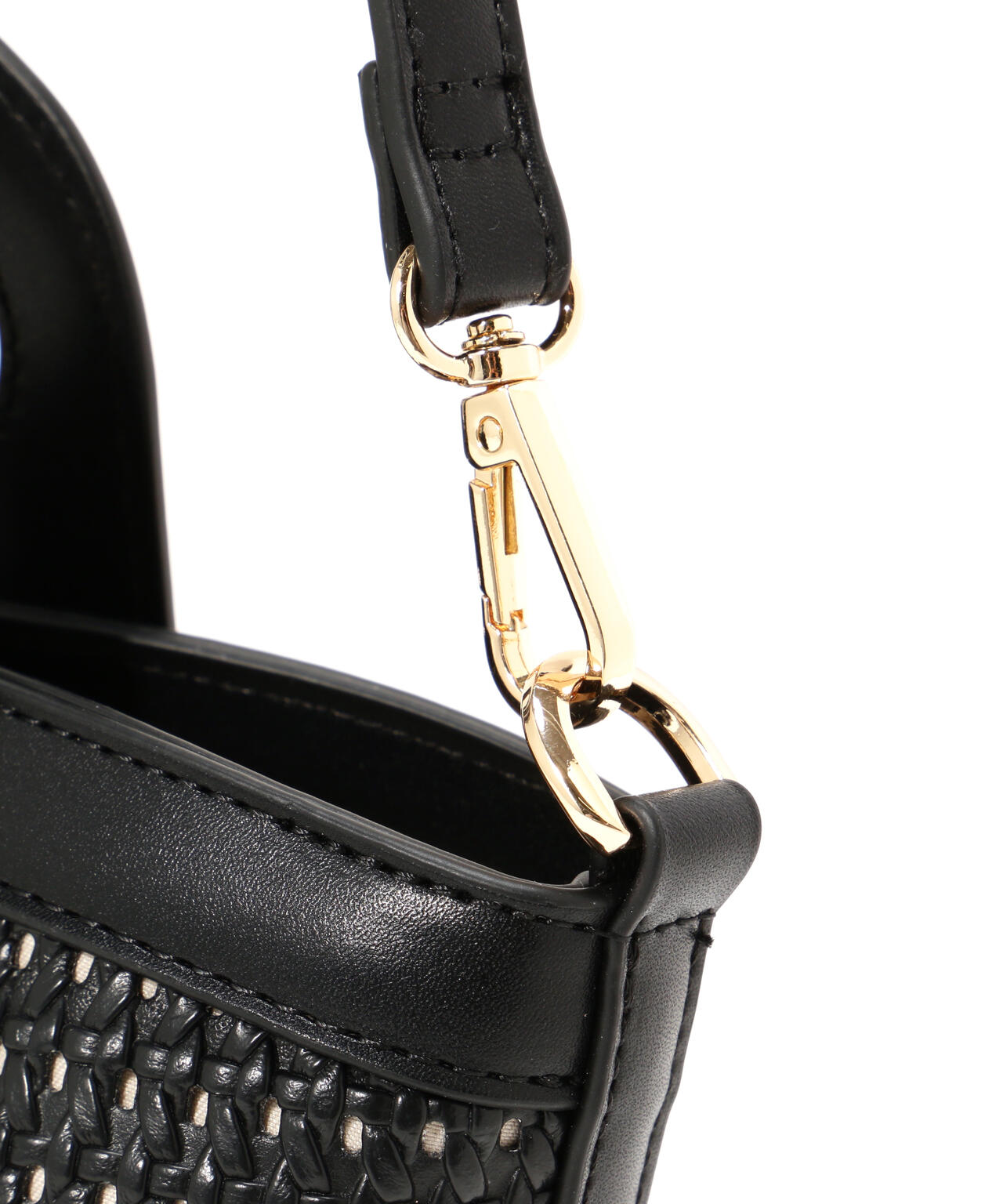 【Oggi.jp掲載】パンチングメッシュミニバスケットバッグ