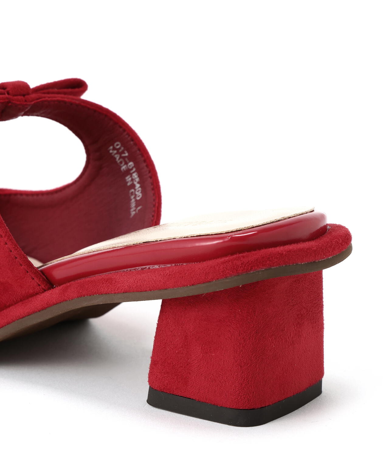 【FUDGE5月号掲載】ダブルリボンミュール