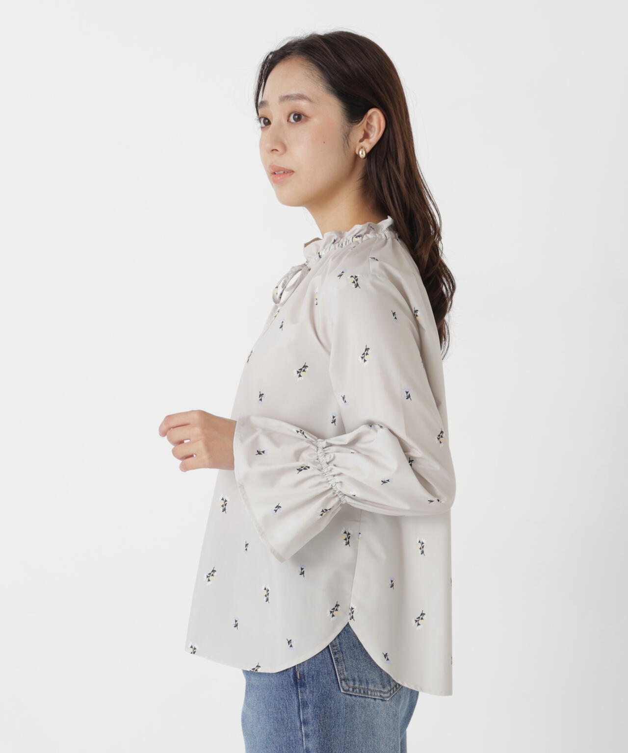 165.5cm 着用サイズ:FR
