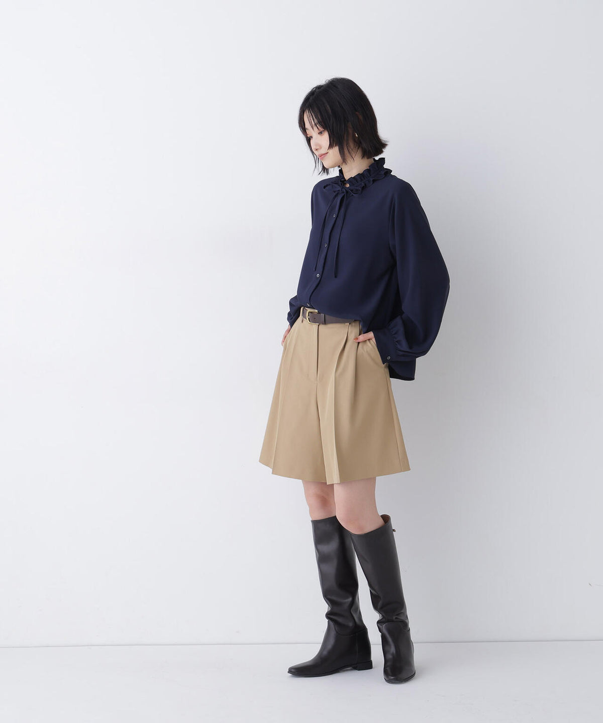 168cm B:78 W:57 H:87 着用サイズ:FR