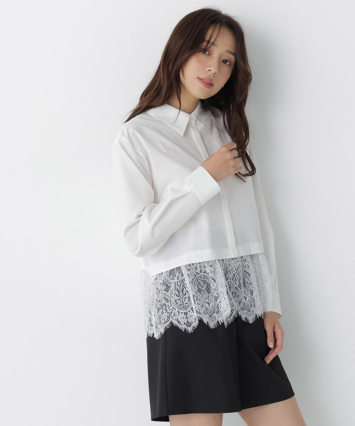 165.5cm 着用サイズ:FR