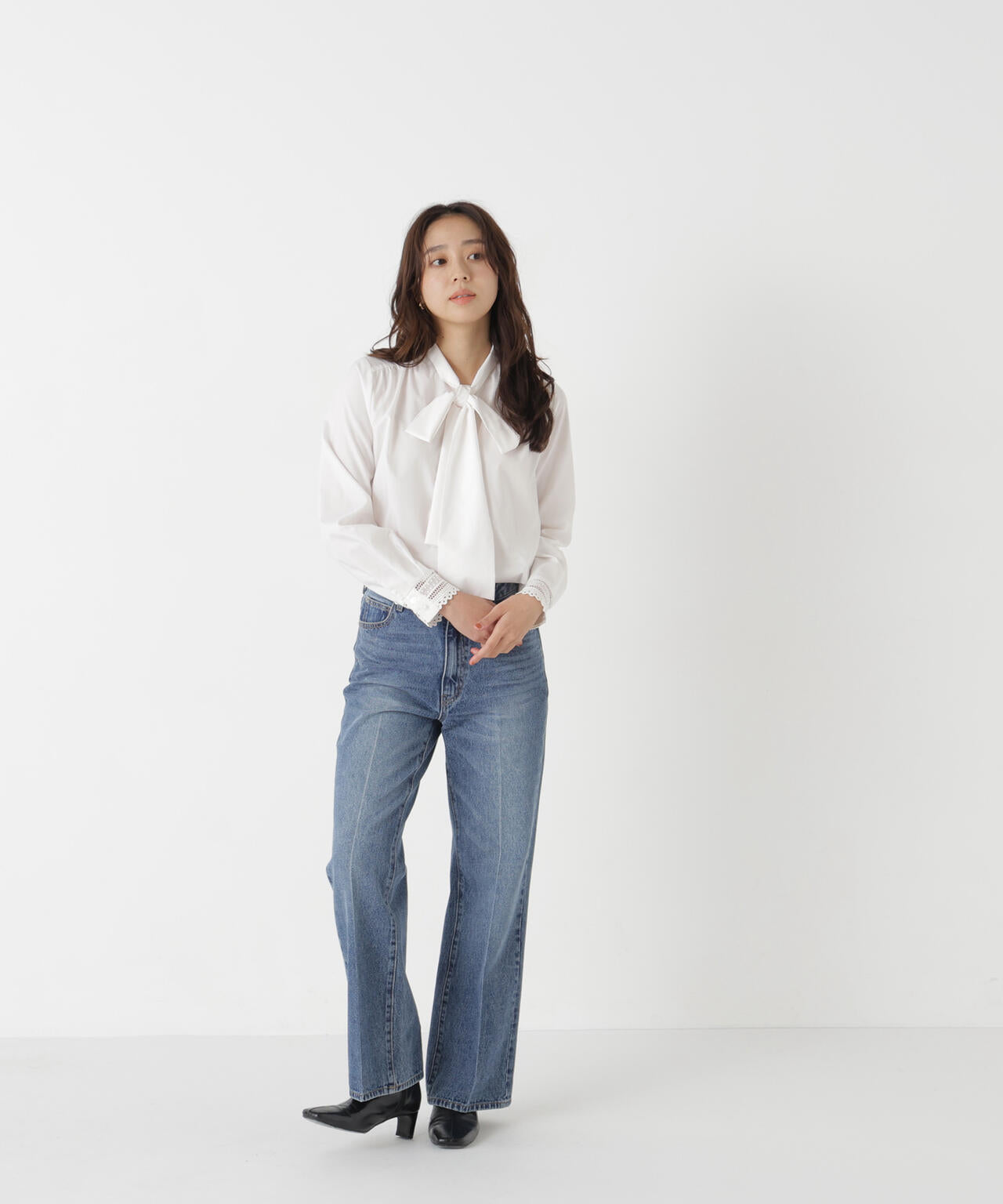 165.5cm 着用サイズ:FR