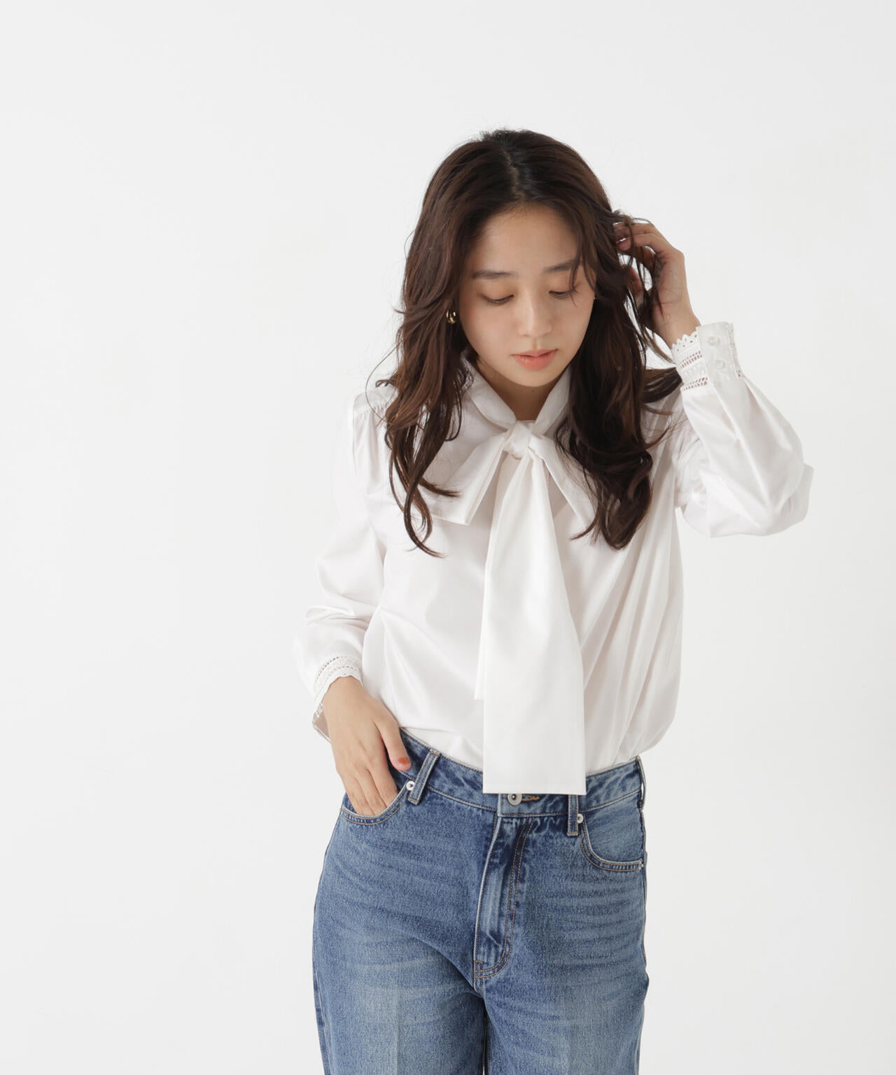 165.5cm 着用サイズ:FR