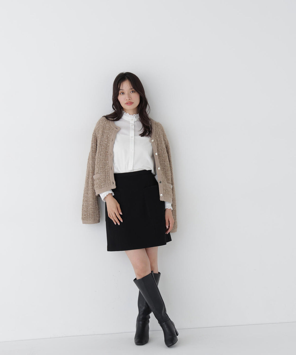 165cm 着用サイズ:FR