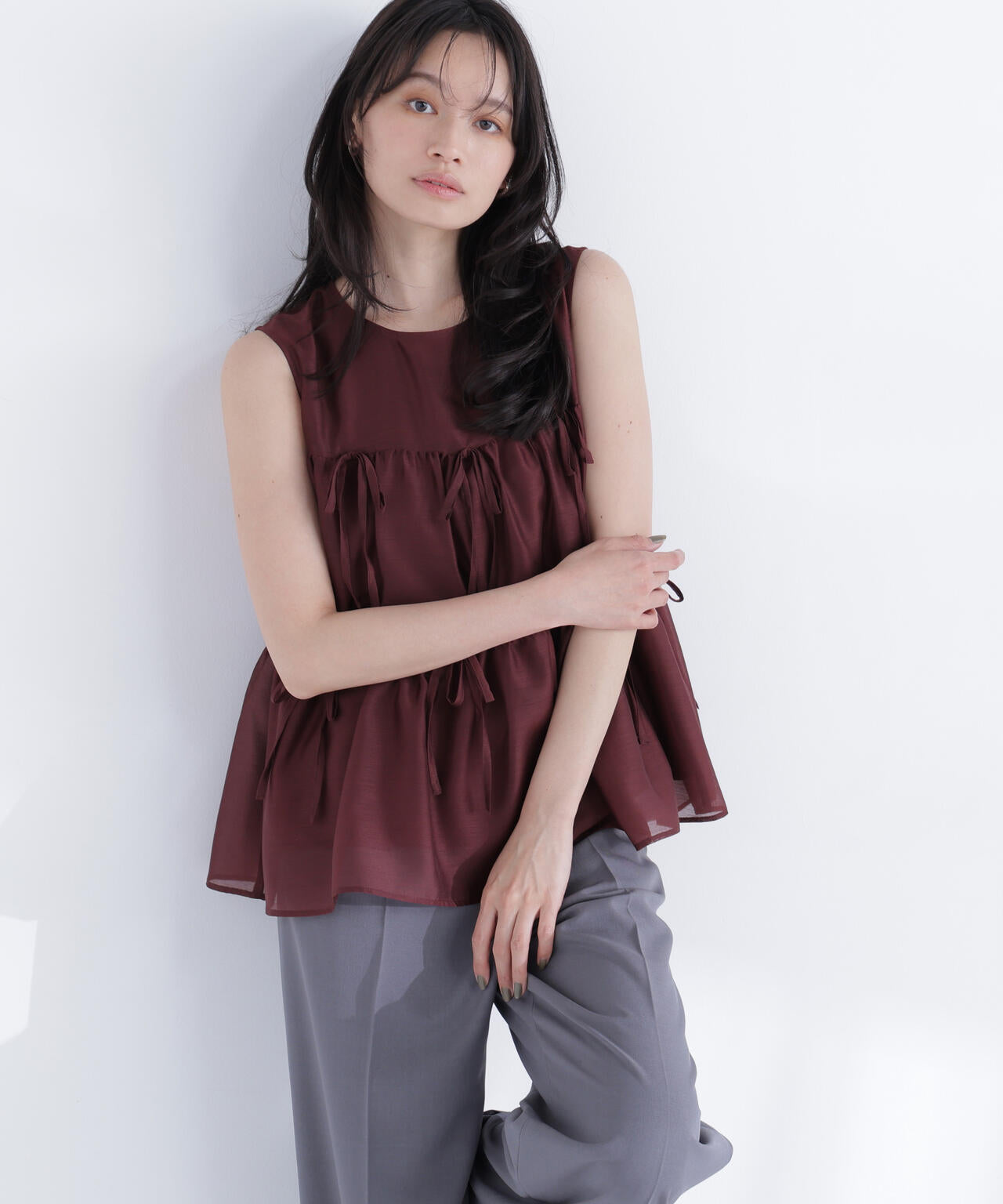 165cm 着用サイズ:FR