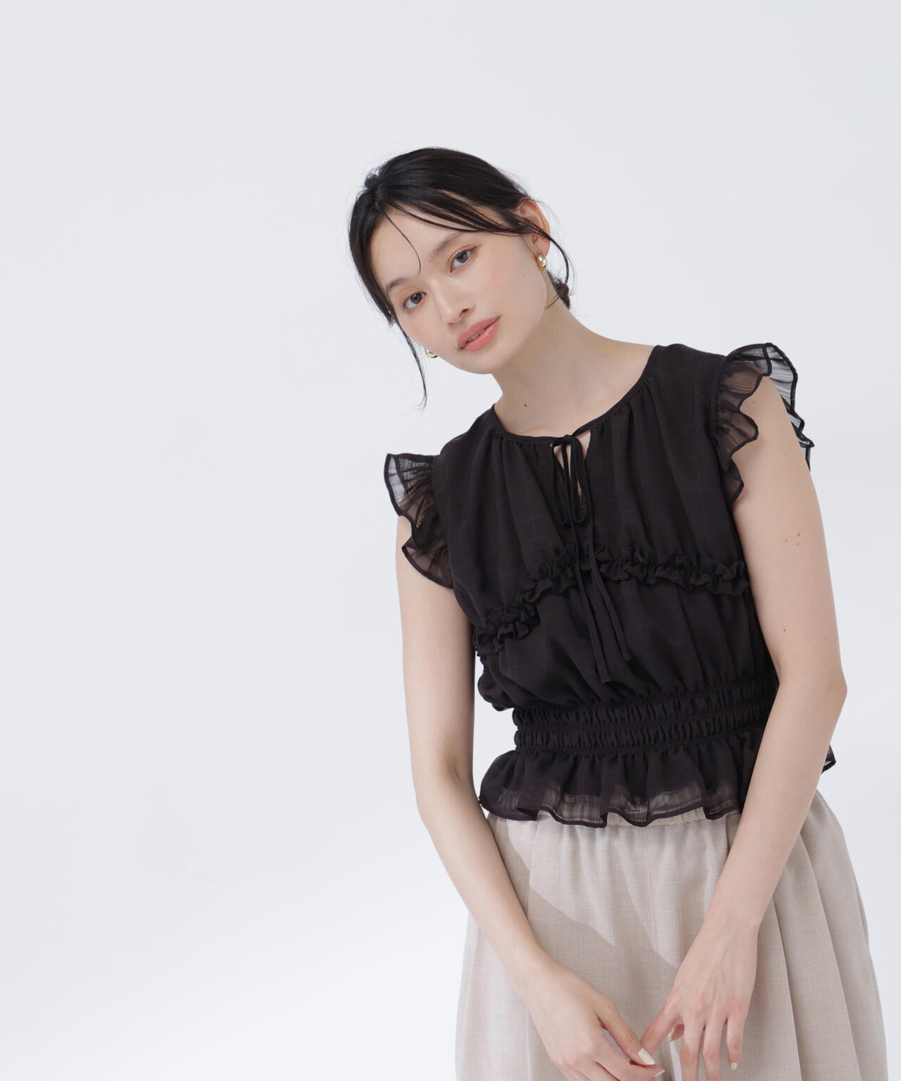 165cm 着用サイズ:FR