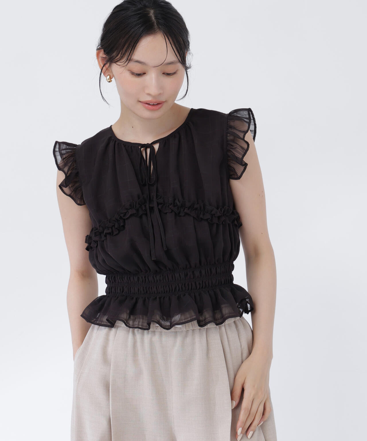 165cm 着用サイズ:FR
