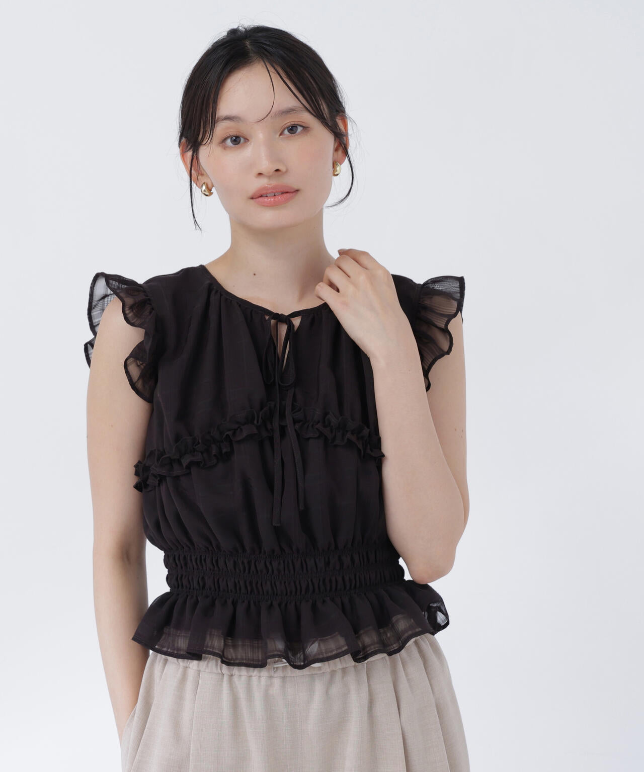 165cm 着用サイズ:FR