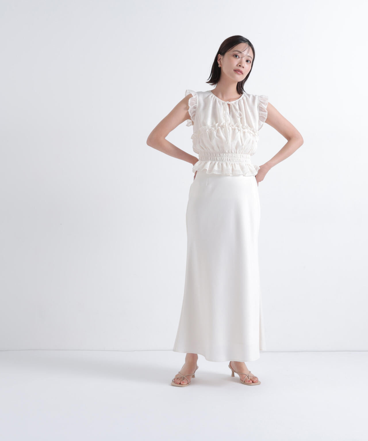 167cm 着用サイズ:FR