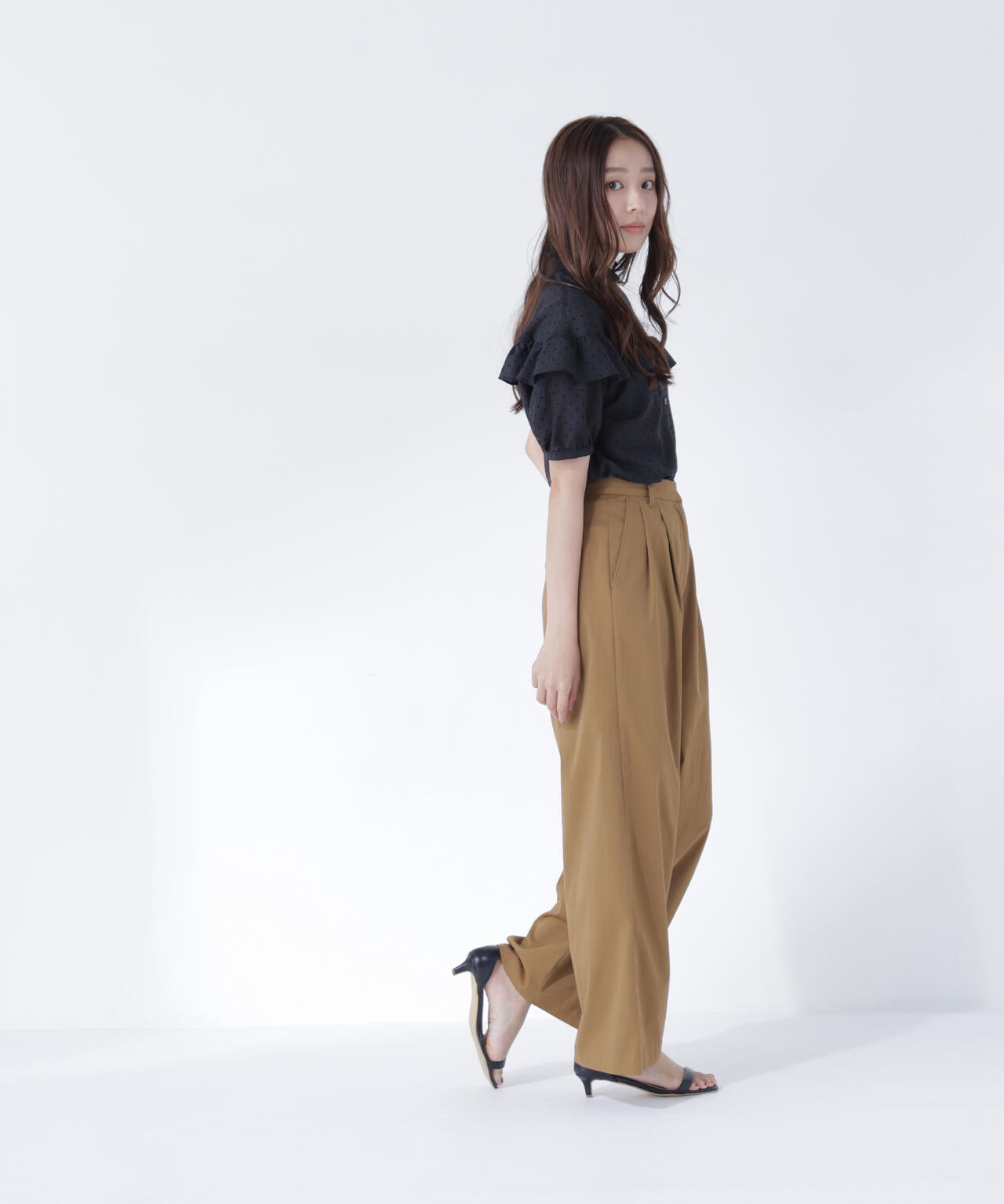 165.5cm 着用サイズ:FR