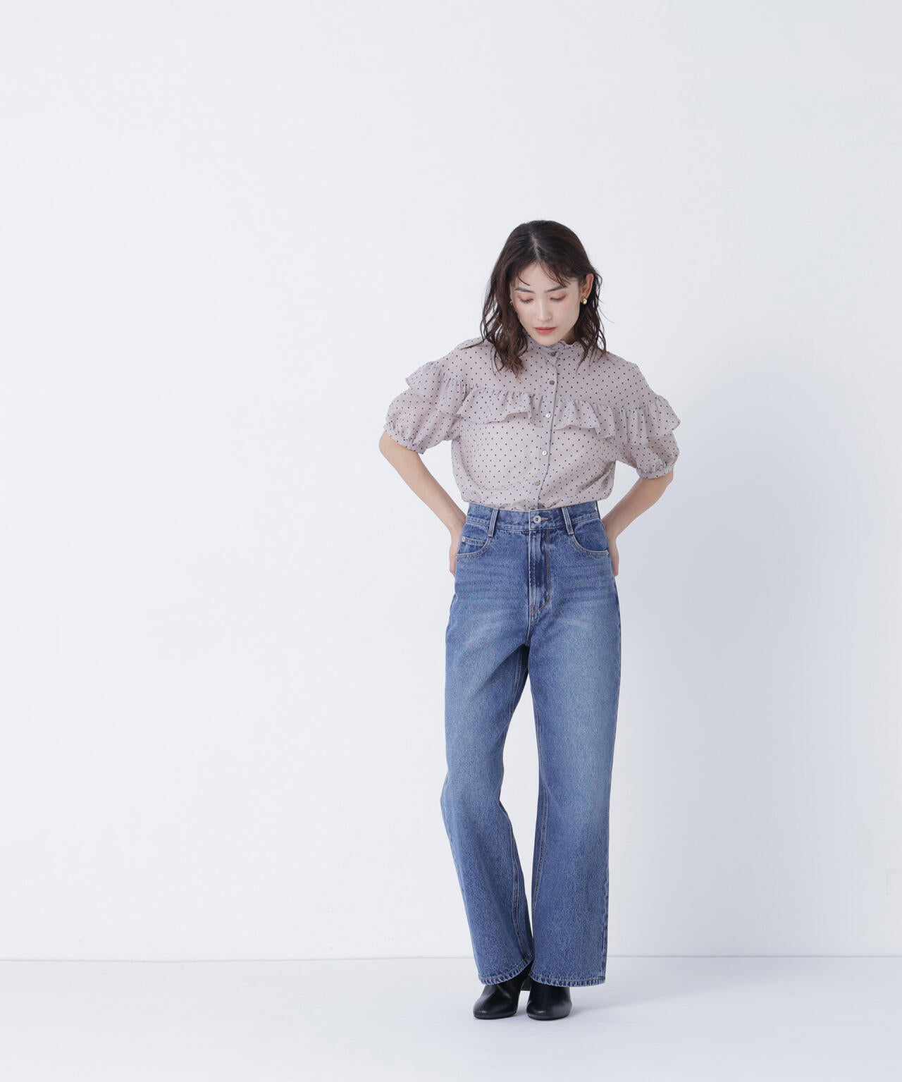 164cm 着用サイズ:FR