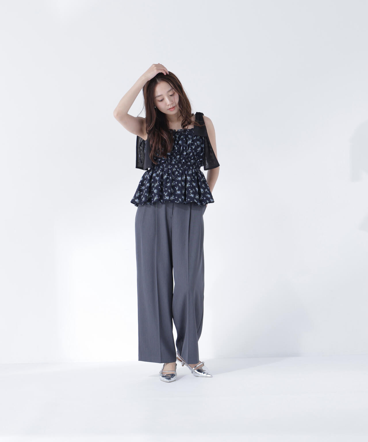 165.5cm 着用サイズ:FR