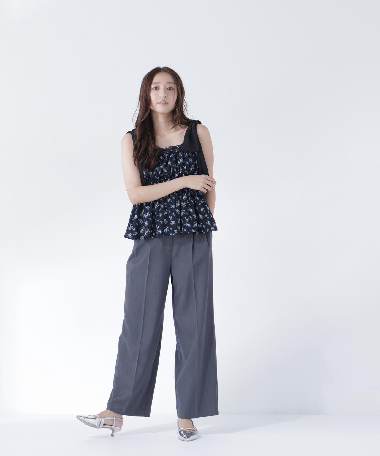 165.5cm 着用サイズ:FR