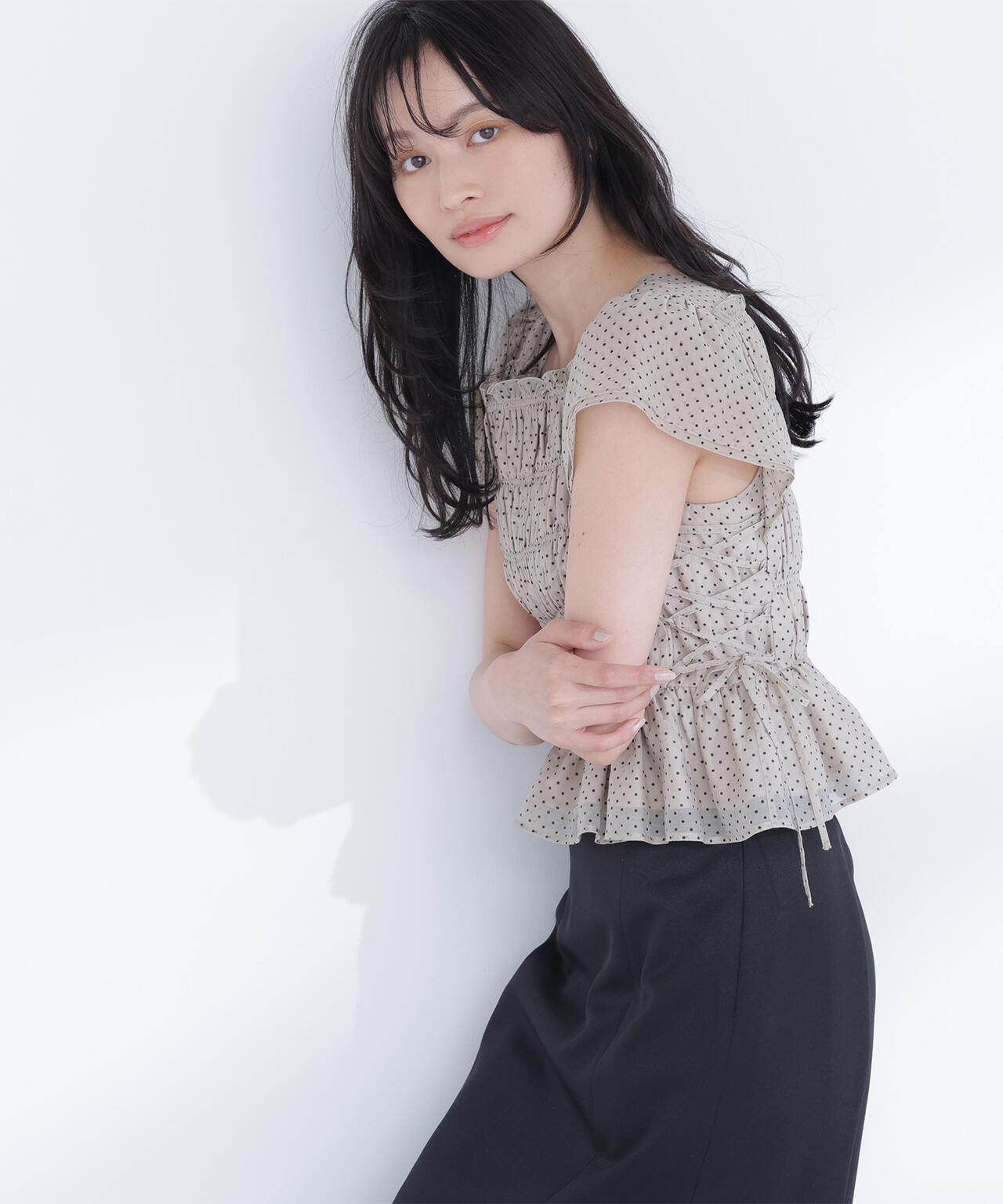165cm 着用サイズ:FR