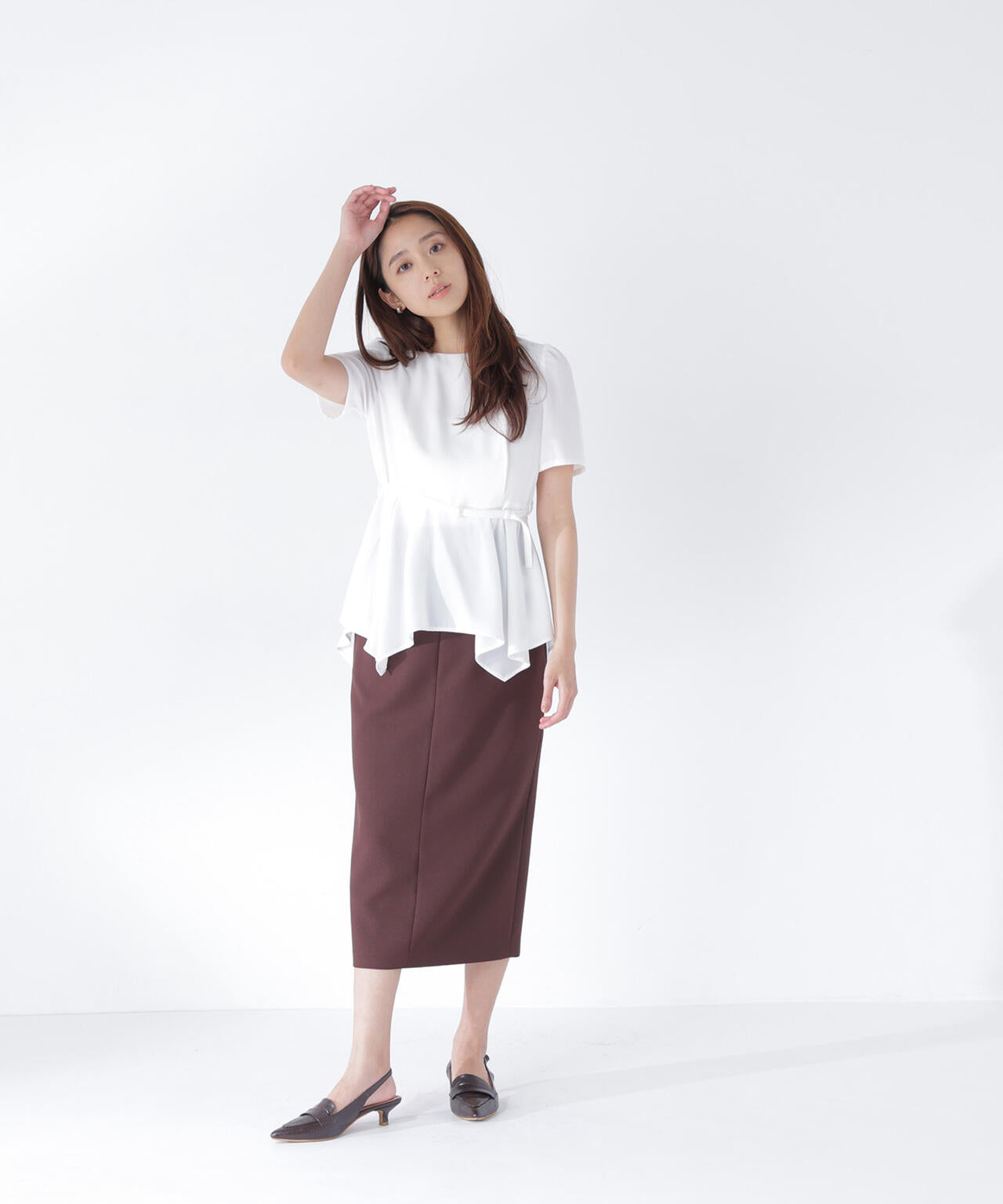 165.5cm 着用サイズ:FR