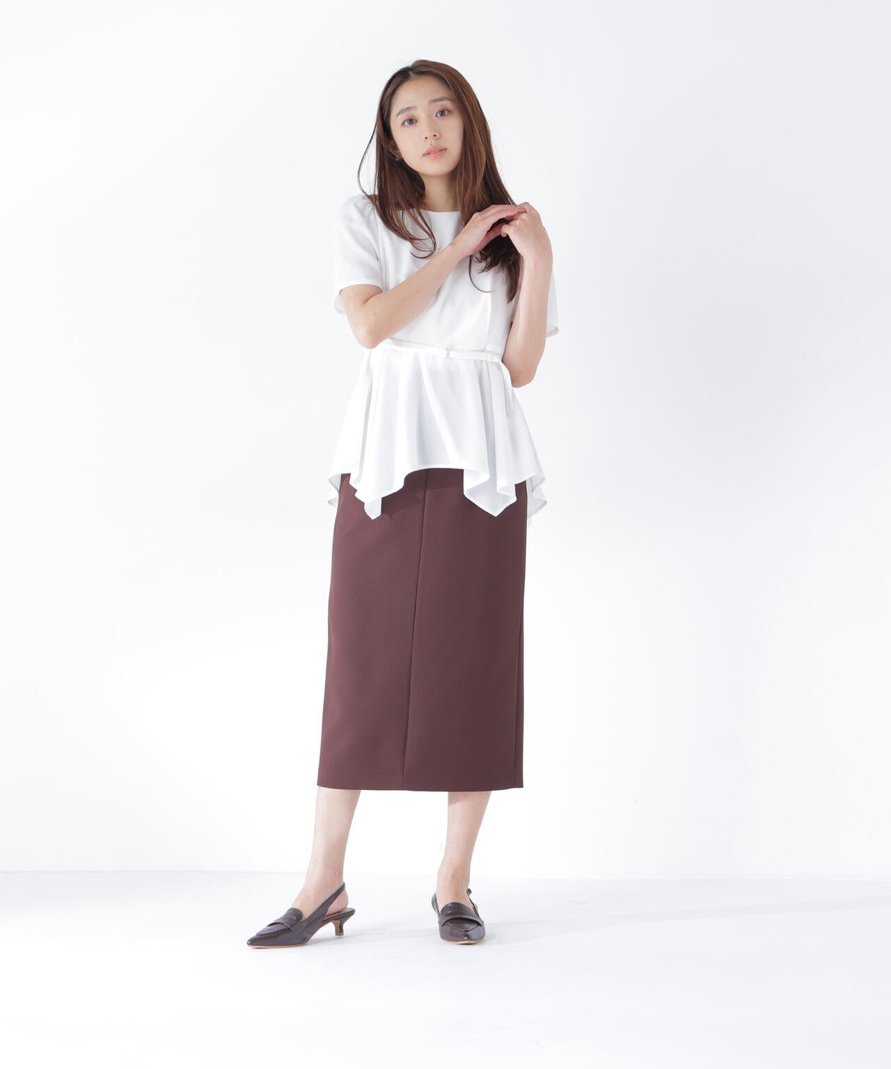 165.5cm 着用サイズ:FR