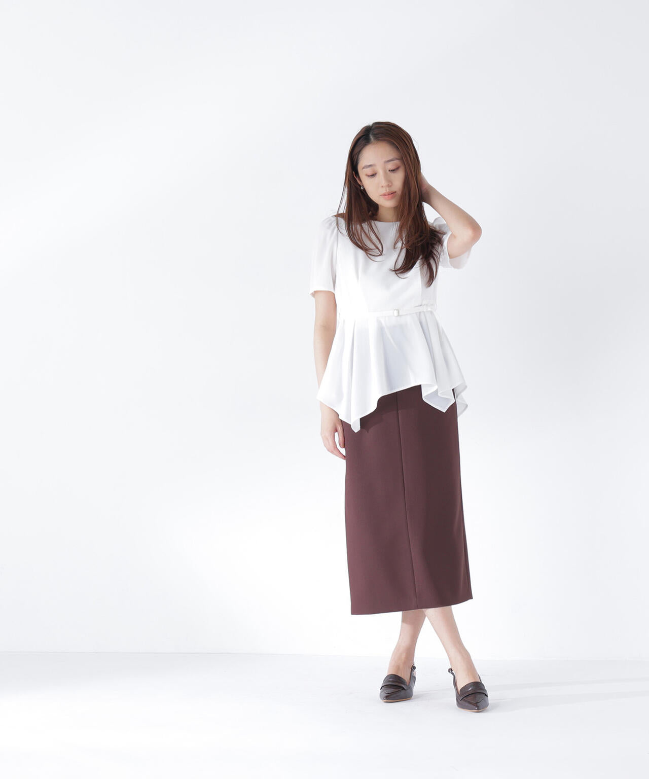 165.5cm 着用サイズ:FR