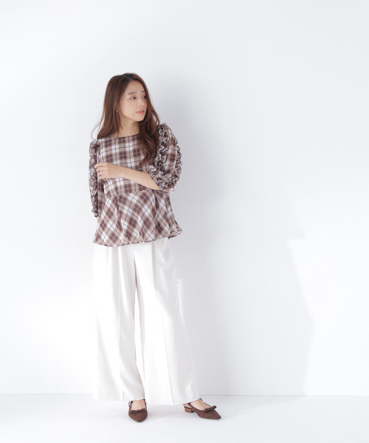 165.5cm 着用サイズ:FR